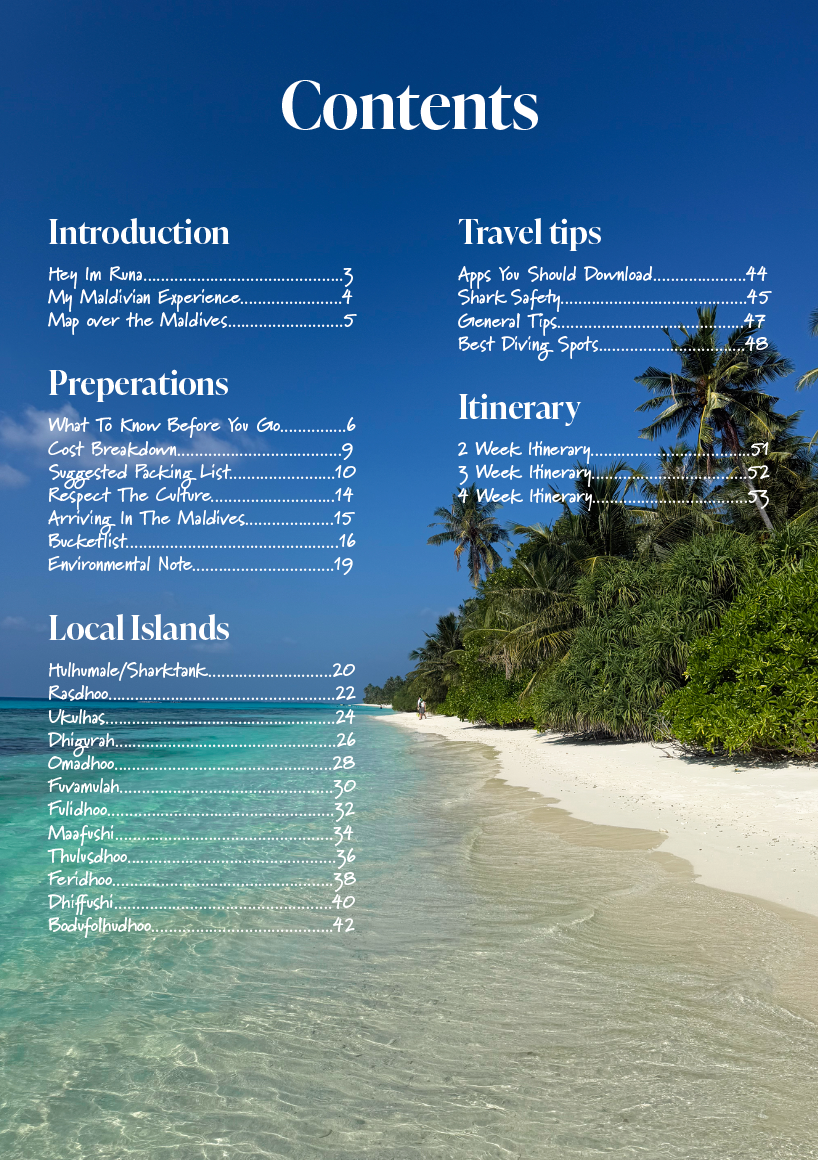 The Ultimate Guide - Maldives On A Budget